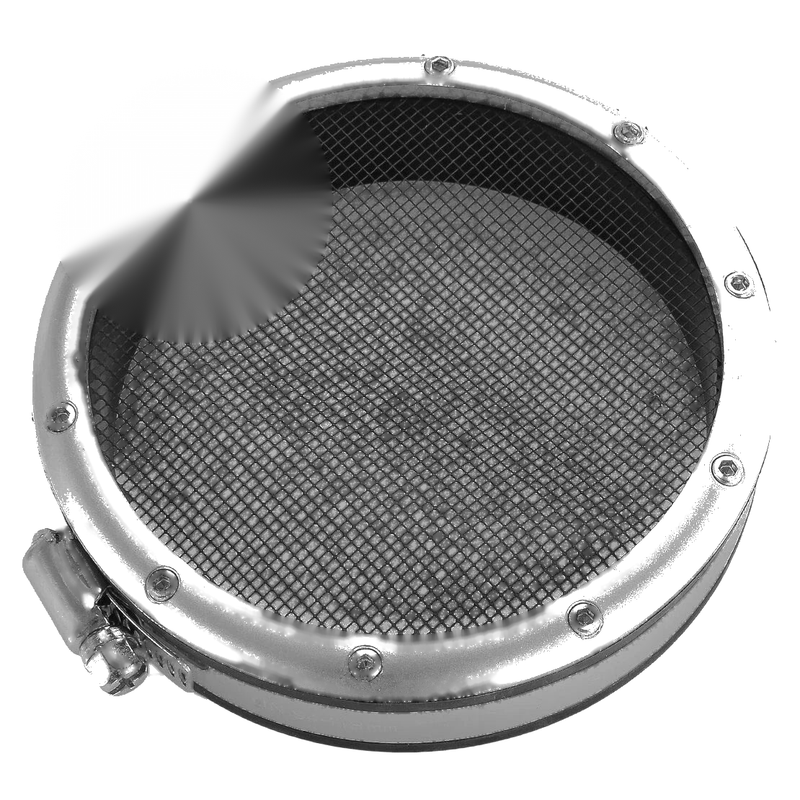 4" Turbo Inlet Grill Mesh Protector with Clamp