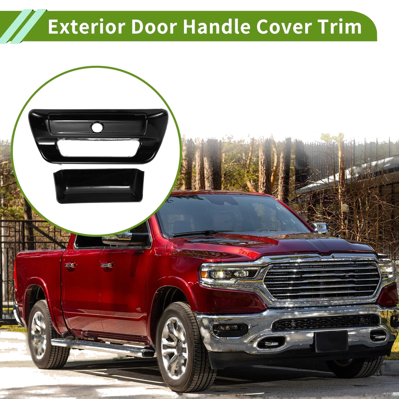 Dodge Ram 1500 2500 3500 Exterior Door Handle Cover Trim