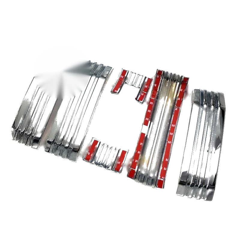Toyota Land Cruiser Prado Chrome Front Center Grille Cover Trim (2018-2021)