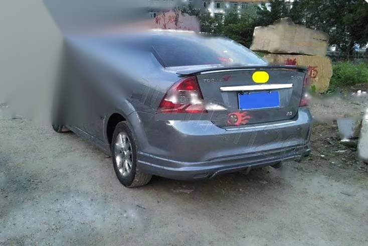 Ford Focus 4DR Sedan Factory Style Spoiler Wing ABS (2005-2009)