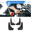 Ford Escape Front & Rear Mud Flap Splash Guards (2020-2021)