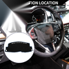Honda Vezel RU1 / 2 / 3 / 4 RS (2013-2020) - Black Blue Set Dashboard Cover Mat