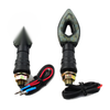 Cafe Racer Universal Motorbike LED Turn Signal Blinker Light Indicator Amber