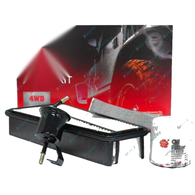 Hilux GGN15 GGN25 V6 1GR-FE 2005~on Oil Air Fuel Cabin Filter Service Kit