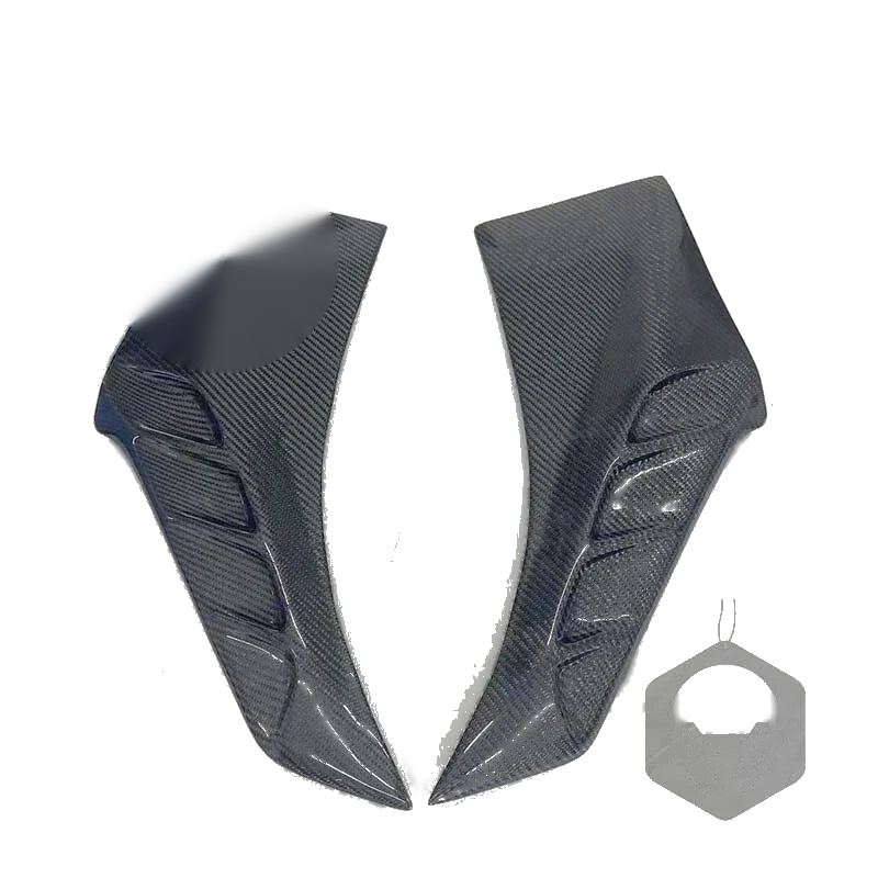 BMW X6 G06 2020-2024 Real Carbon Fiber Side Fender Spoiler Cover Trim