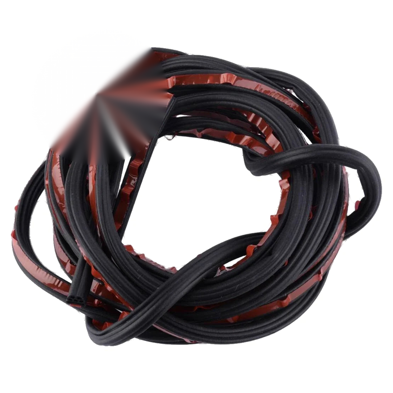 5M Rubber Car Door Seal Strip Noise Insulation Soundproofing 16FT