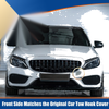 Mercedes-Benz (2019-2023) Dark Silver Front Car Bumper Tow Hook Cover