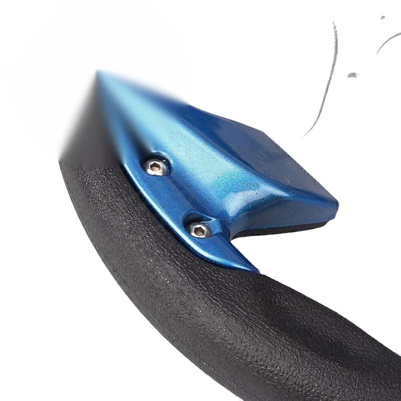Car - Lightweight Blue PVC Steering Wheel 13" (32mm Depth)