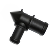 Pickup Truck SUV 3-Way Tee Heater Inlet Hose 3/4"-5/8"-3/4"