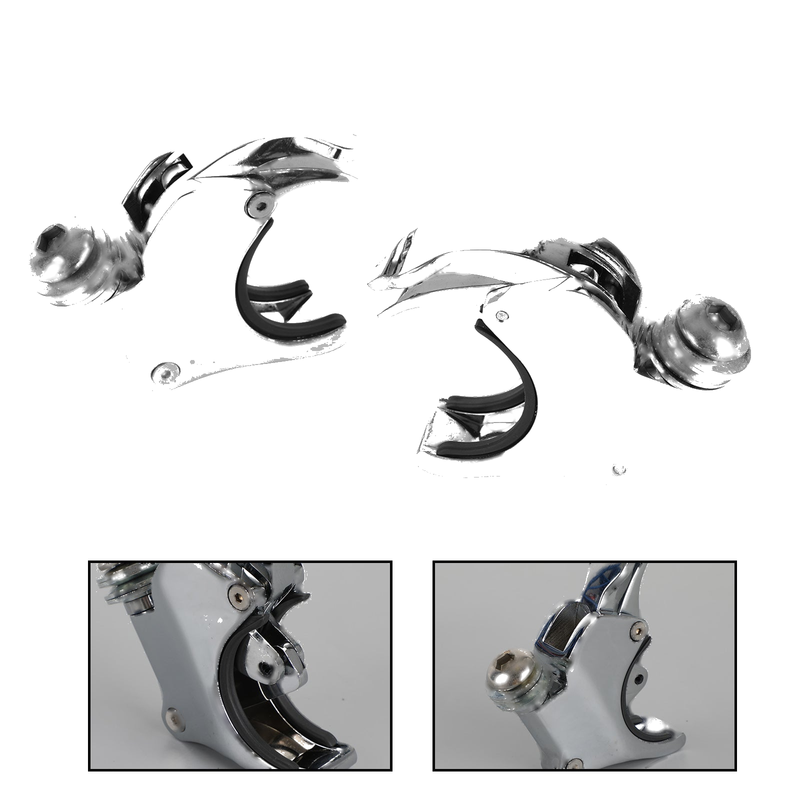 Dyna Street Bob Wide Glide 2006+ Generic Windshield Fork Clamp Bracket Holder