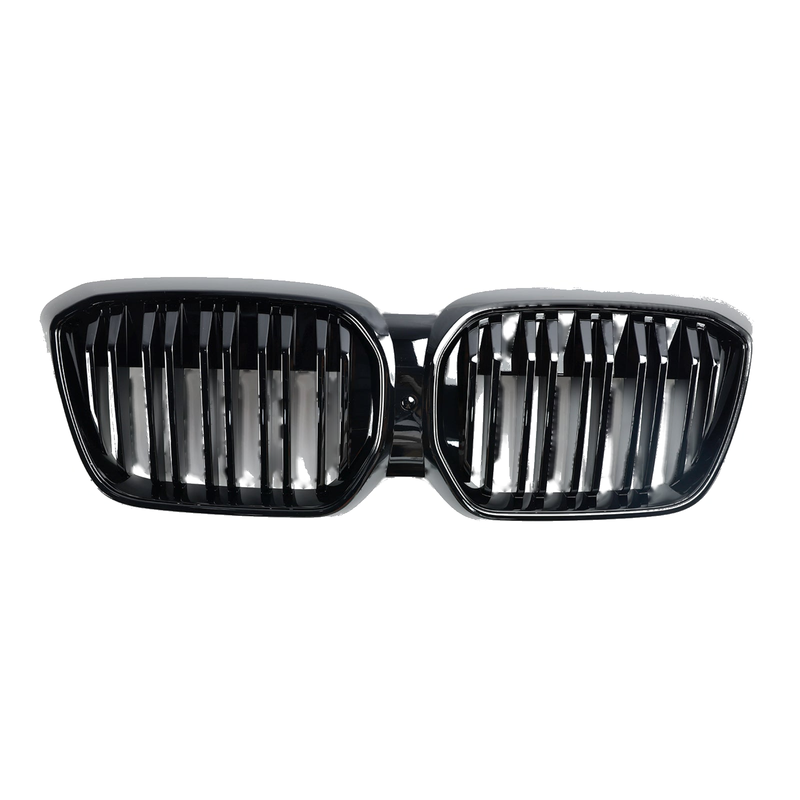 BMW iX3 G08 LCI 22-23 Double Slat Gloss Black Front Kidney Grille