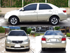 Toyota Corolla / Yaris 2 x Gray Door Handle (2003-2006)