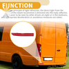 Mercedes Sprinter 1500 (2019-2022) Red Rear Left Bumper Reflector