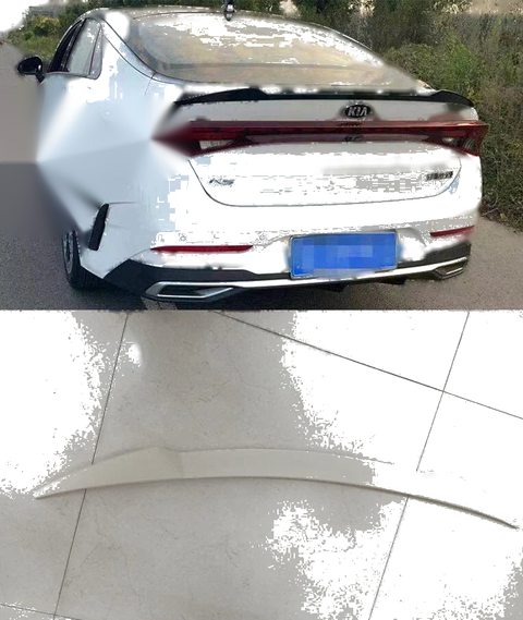 Kia K5 Optima Unpainted ABS Rear Spoiler Wing Lip (2021-2024)