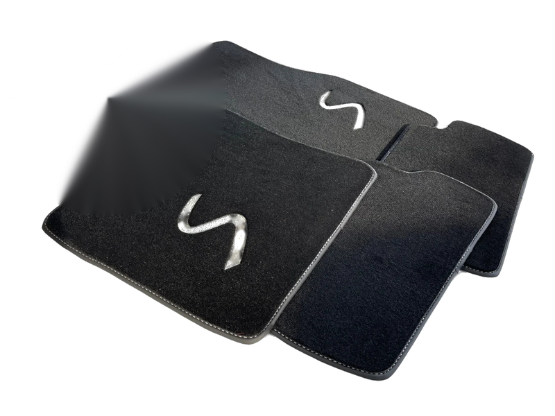 MINI Cooper S One Countryman Black Tailored Carpets Set Floor Mats (2010-2023)