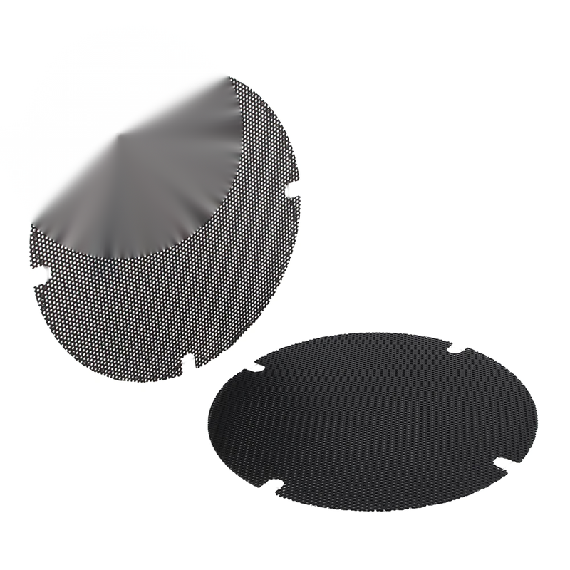 Harley Touring (2014-Current)  Black Mesh Rear Passenger Speaker Grill Covers
