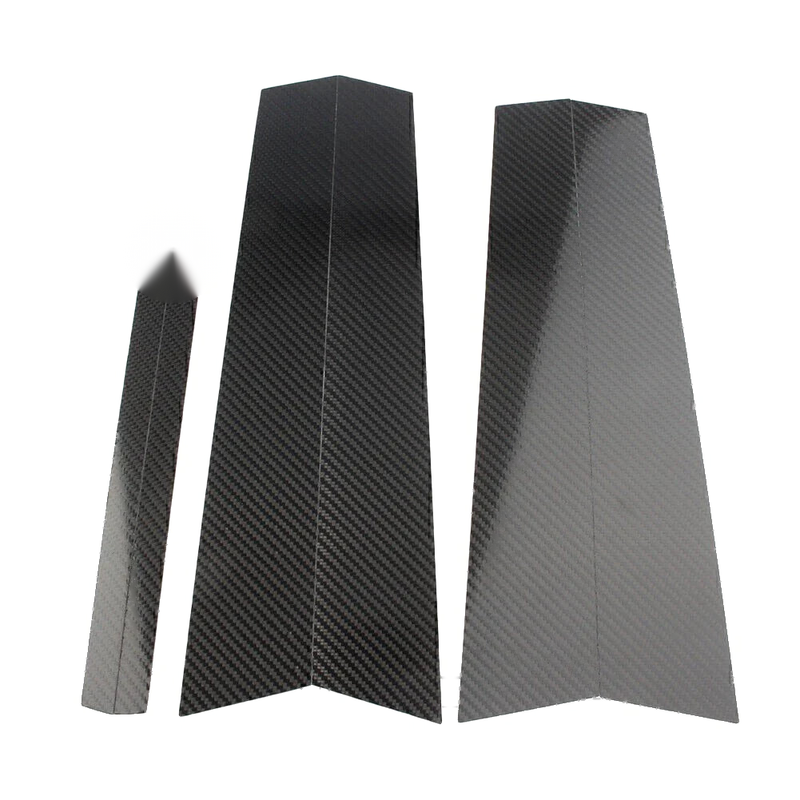 BMW 3 Series 6PCS Carbon Fiber Door Window Trim Pillar Posts (2013-2018)