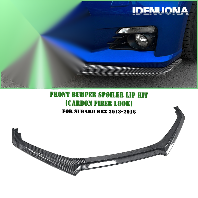 Subaru BRZ Front Bumper Spoiler Lip Splitter Kit (2013-2016)