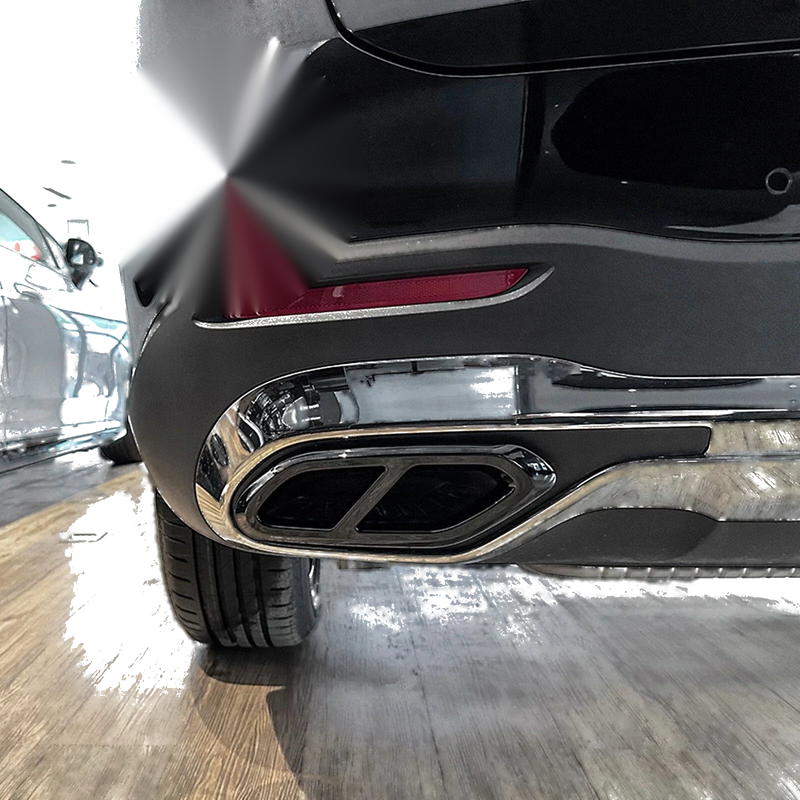 Mercedes Benz GLC X254 2 x Rear Bumper Exhaust Trim (2023-2024)