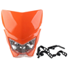 MX Enduro Dirt Trail Bikes 250cc Orange Front Headlight Fairing Lamp