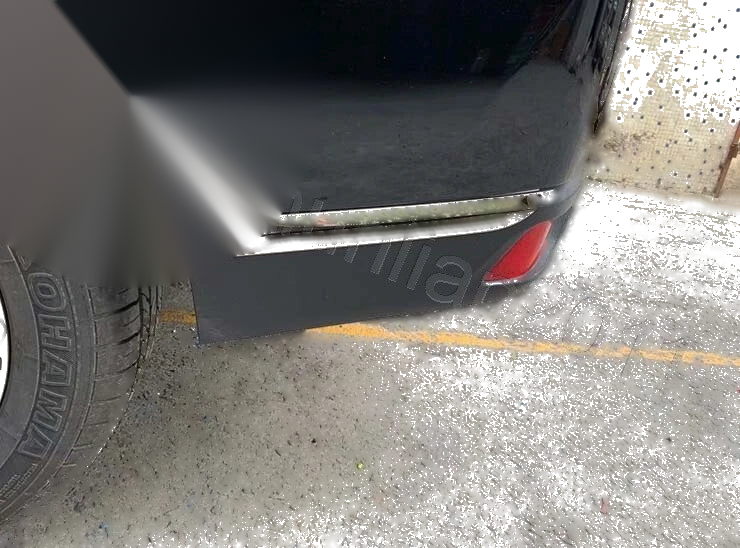Subaru Forester 2 x Rear Chrome Corner Protector Cover Trim (2019-2023)