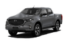 Mazda BT-50 Black Side Door Vent Fender Cover (2021-2024)