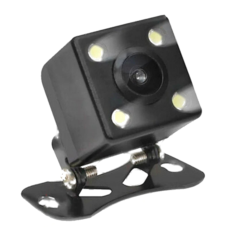 Car Waterproof Rear View Backup Camera with 4 LEDs