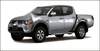 Mitsubishi L200 Triton Chrome Mirror Side Covers (2006-2014)