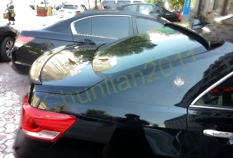 Toyota Camry 4DR Sedan Rear Roof Black Spoiler Wing (2007-2011)