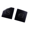 Benz C E G CLA GL GLA GLE Class 2 x Window Switch Knob Covers Black