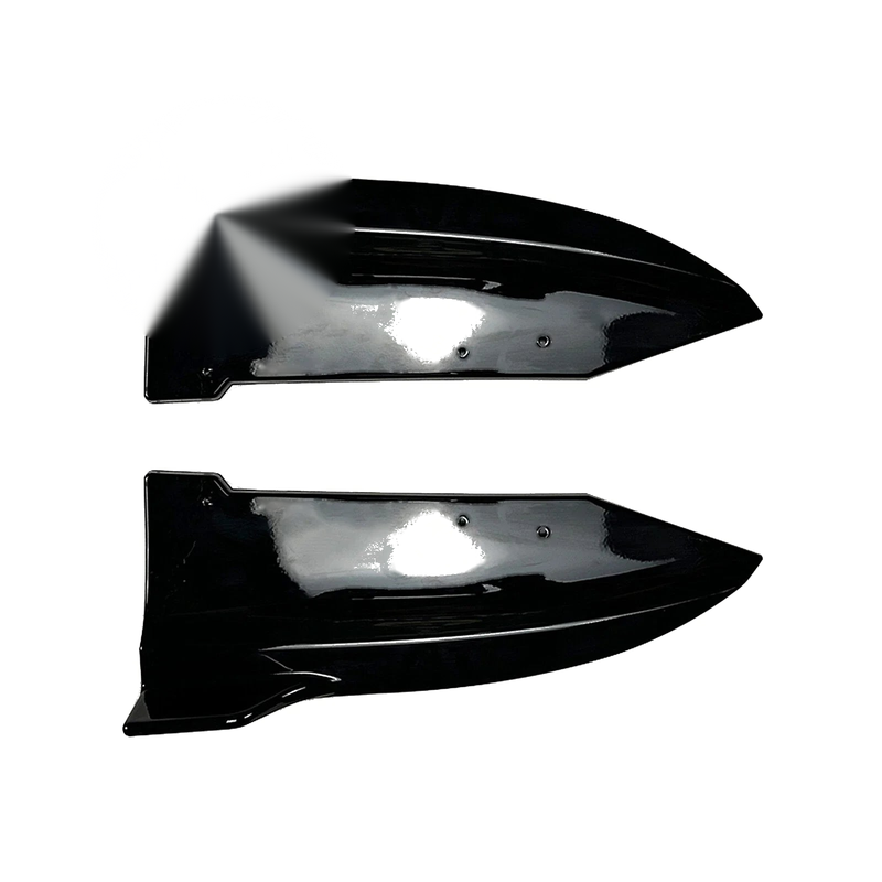 BMW X6 G06 M Sport Rear Bumper Side Splitter Cover 2 x 21" (2020-2022)