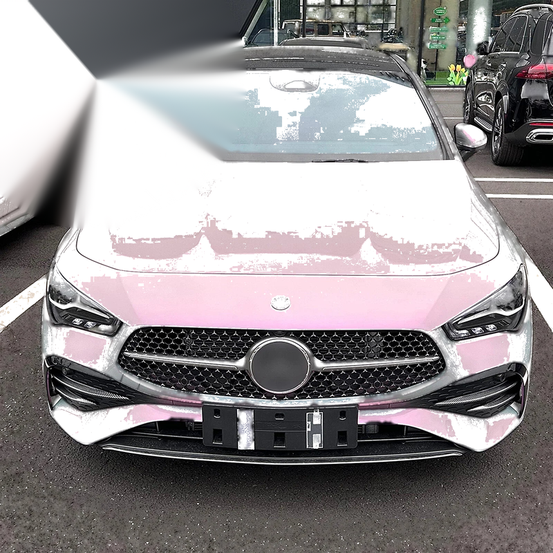 Benz CLA Class X118 C118 4pcs Front Bumper Side Air Vent Trims (2023-2024)