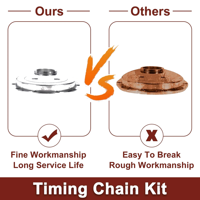 Chevy Polished Aluminum Timing Chain Cover Kit