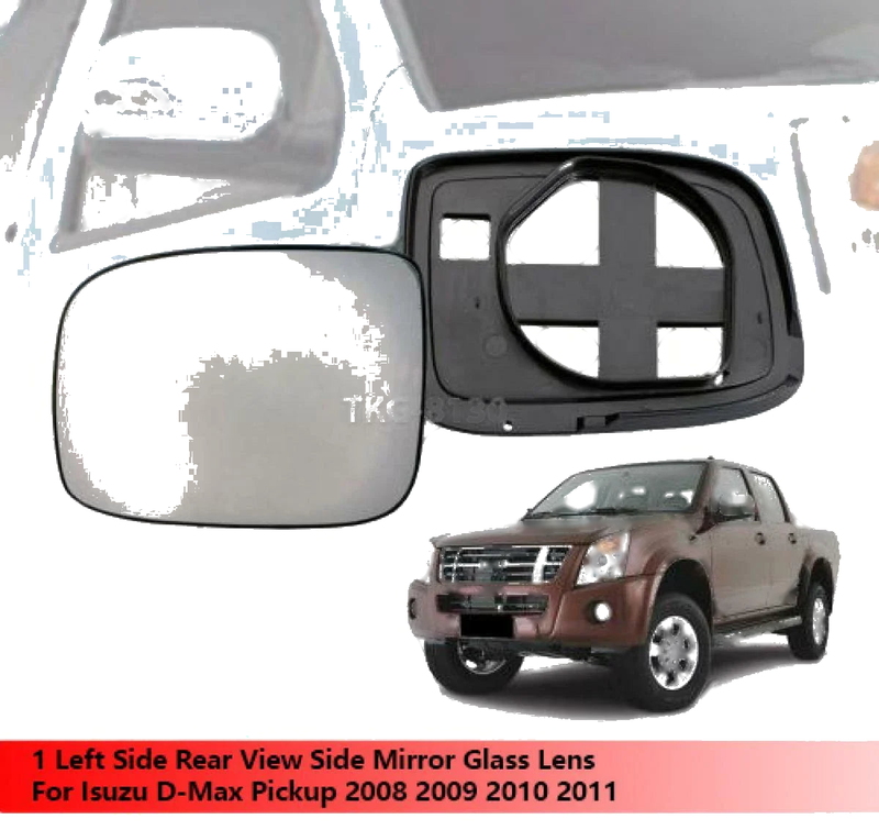 Isuzu D-Max / Holden Colorado Left Side Mirror Glass Lens (2008-2011)