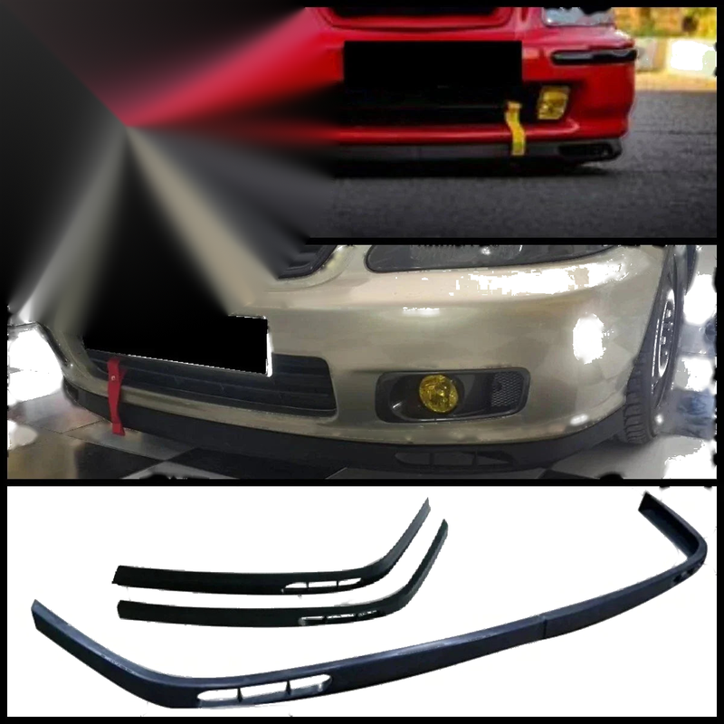 Honda Civic EK 1995-2000 Laguna Front Bumper Splitter (1995-2000)