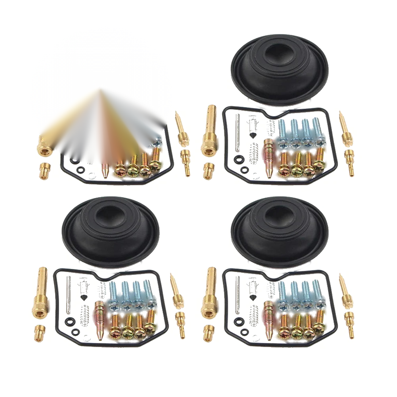 Kawasaki ZG1000 Carburetor Repair Kit 4 x Pieces Carb Diaphragm (1989-2006)