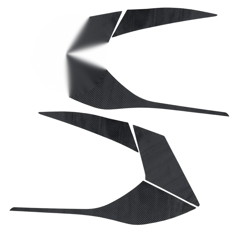 Honda Civic Carbon Fiber Tail Light Cover Sticker (2016-2021)
