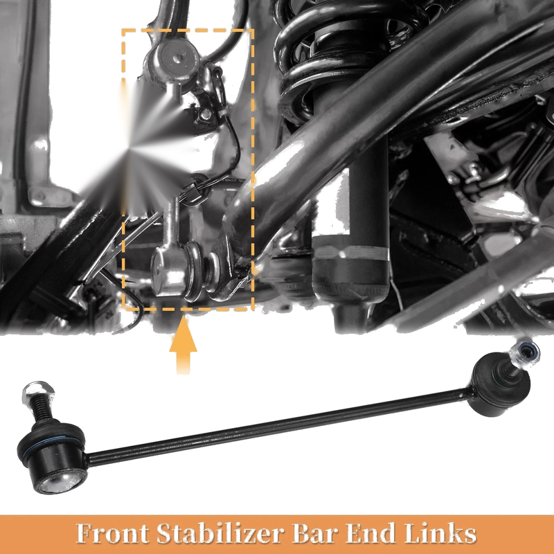 Mercedes-Benz C230 2 x Front Stabiliser Sway Bar Links (2002-2007)