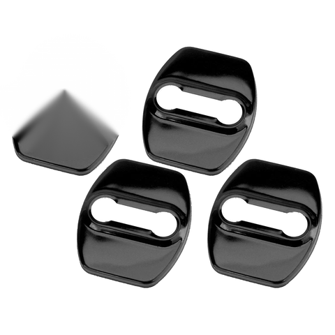 Kia GT Black Stainless Steel Door Lock Protector Cover (2018-2023)