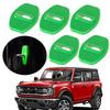 Ford Bronco, F-150 Green Door Lock Cover Trim (2021-2022)