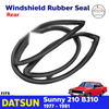 Windshield Rubber Weatherstrip Rear Fits Datsun Sunny B310 4D Sedan 1977-81 D11