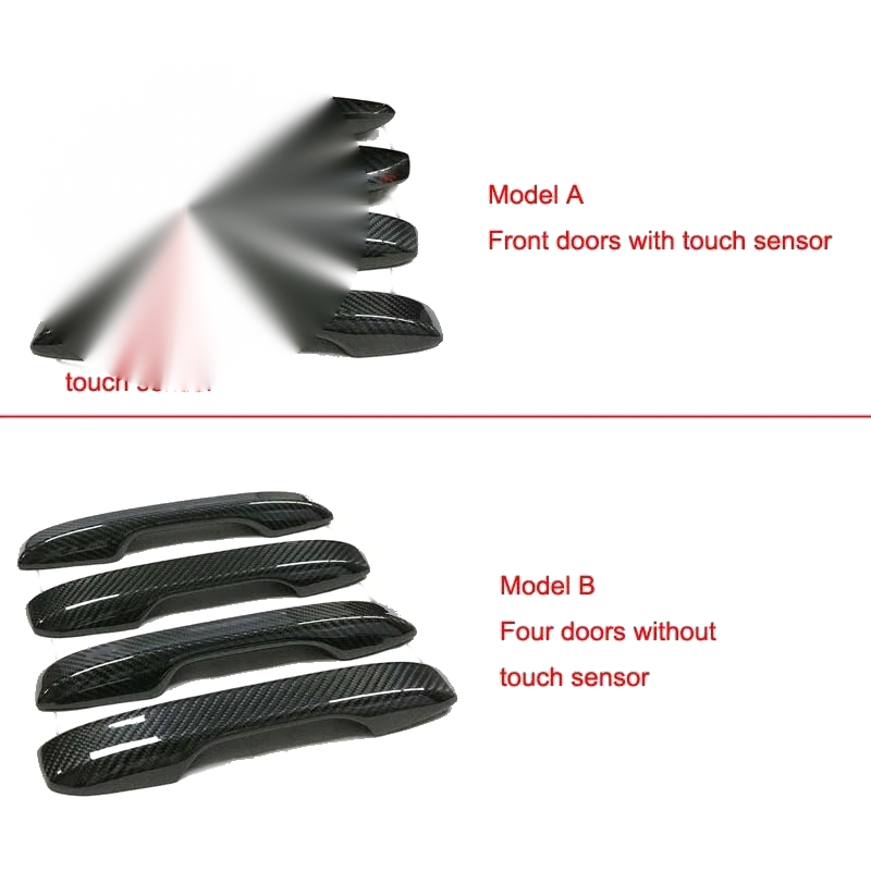Civic XI 2022+ 100% Carbon Fiber Exterior Door Handle Cover Trim