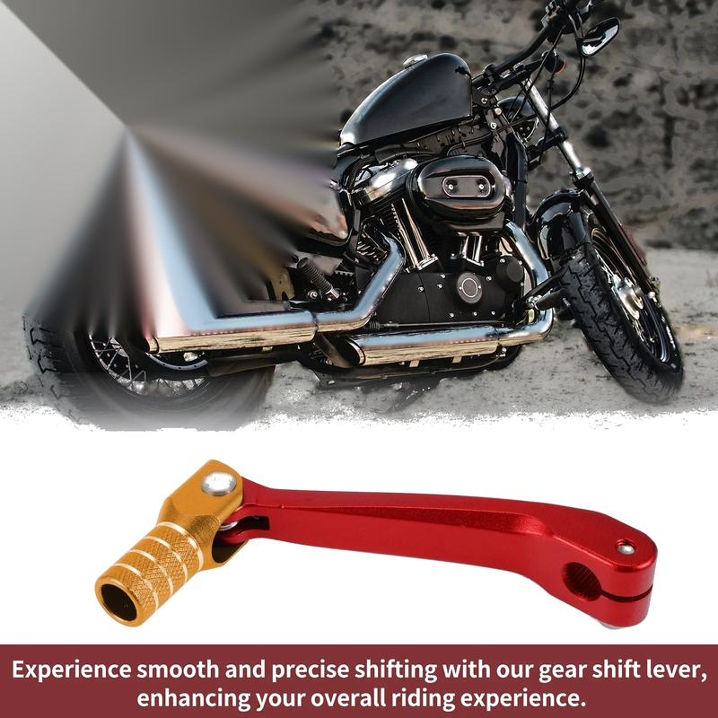 Honda CRF150F 2003-2017 - Red Gold Silver Tone Gear Shift Lever