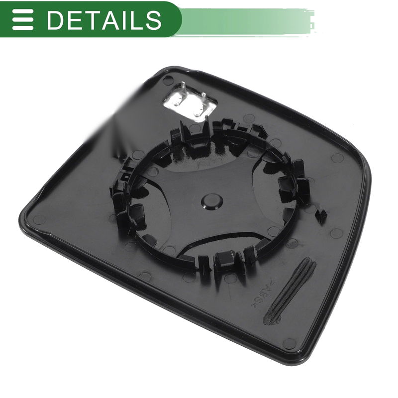 Ford Transit Left Side White Heated Mirror Glass with Back Convex (2014-2018)