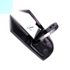 Exterior Door Handle Black Set 4 Fits Mitsubishi Mirage 5D Hatchback 2012-18 D06
