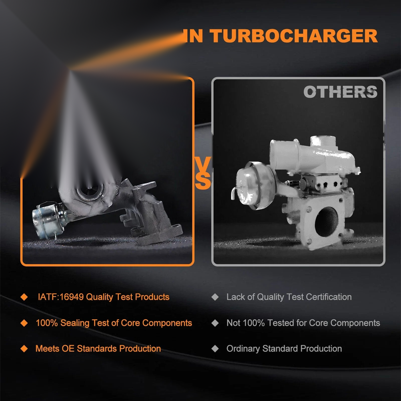 Volkswagen Golf / Caddy / Touran 1.9TDI DPF Turbo Charger (2003-2010)