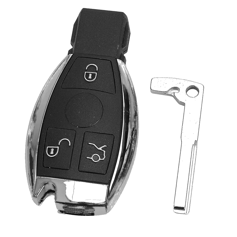 Mercedes W203 W204 W205 W211 W212 3 Button Key Shell Case (2000-2023)