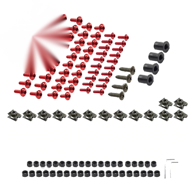 Honda CB1000R CBR600RR Aluminium Fairing Bolt Kit (2008-2016)