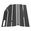 Ford Explorer (2002-2010) Carbon Fiber Black 7 x Door Pillar Window Trim