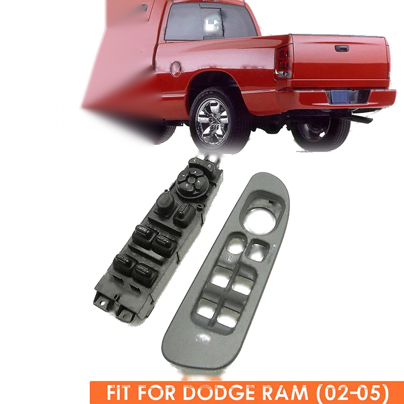 Dodge Ram 1500-3500 Power Window Control Master Switch (2002-2008)